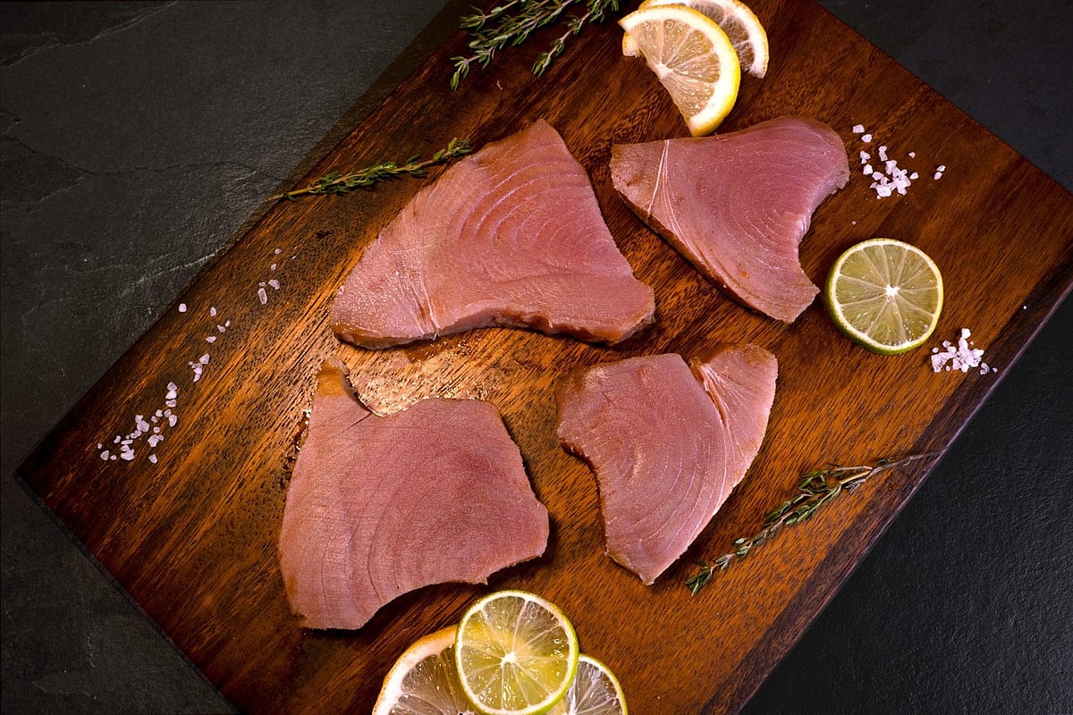Thunfisch portioniert