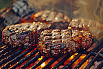 Rumpsteak regionale Färse