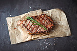 Schweinenacken, spanisches Iberico, gegrillt