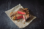 Porterhouse Steak von der Färse aus Pommern, gegart