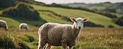 Lamm auf der Weide