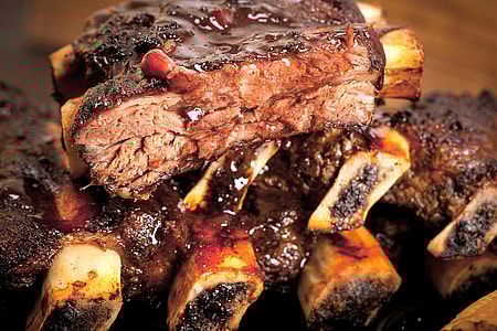 Gegrillte BBQ Short Ribs aus dem Ofen