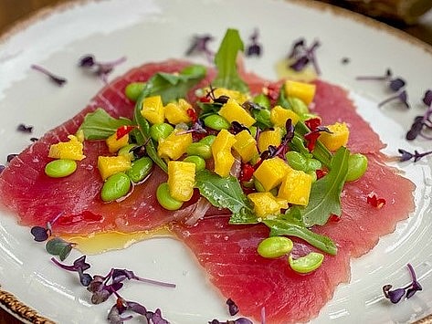 Thunfisch Carpaccio