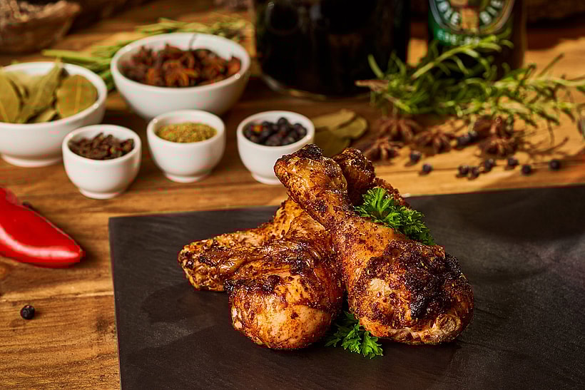 Drumsticks zubereitet