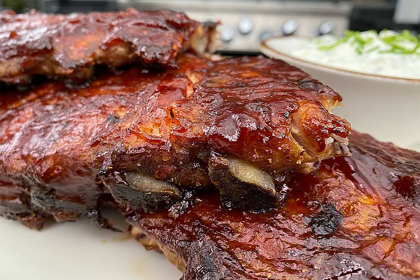 Spare Ribs gegart