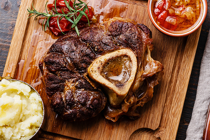 Ossobuco | regionales Kalb, gegart
