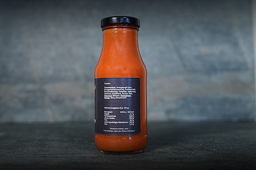 Berliner Curry Sauce hinten
